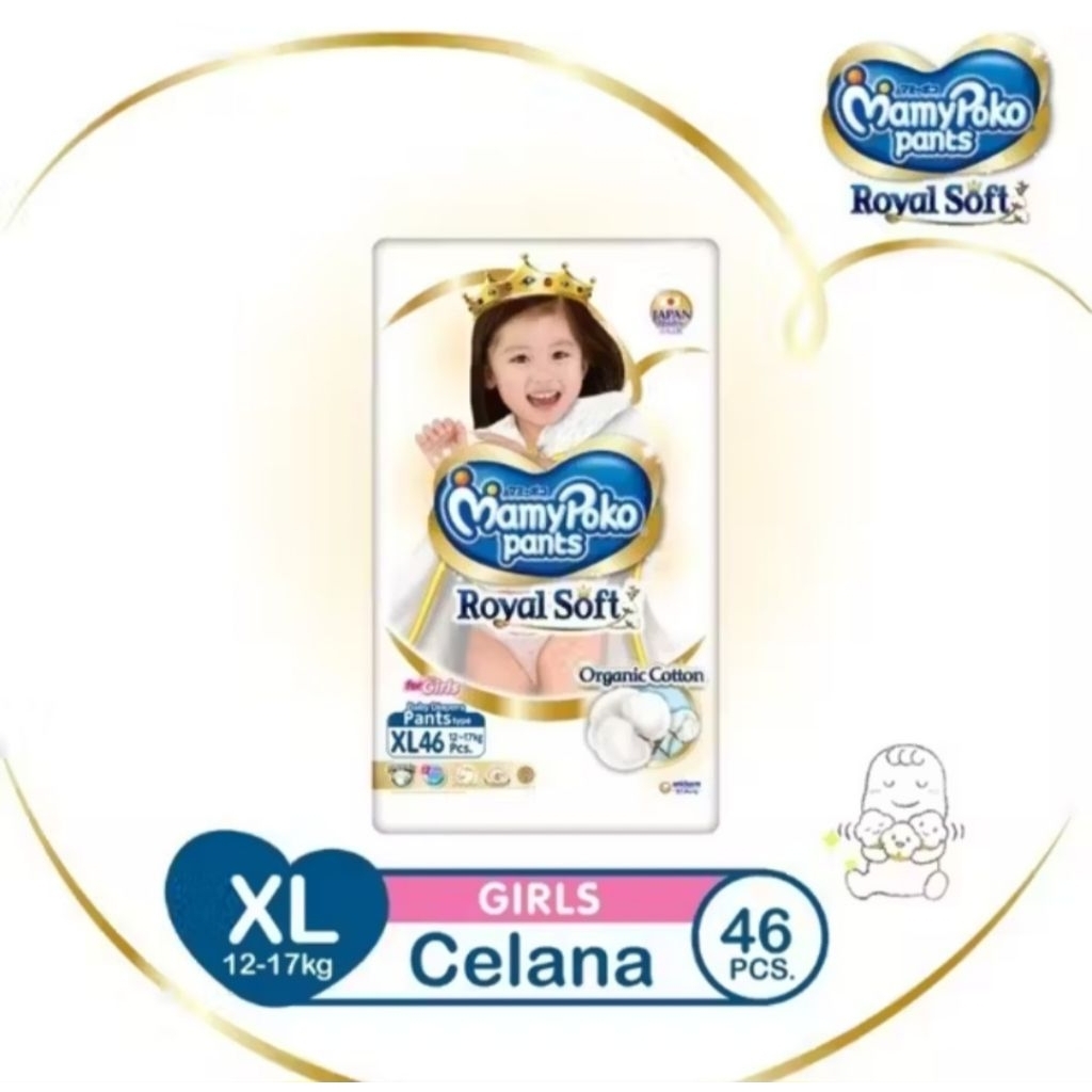 Mamy Poko Royal Soft XL46 GIRL