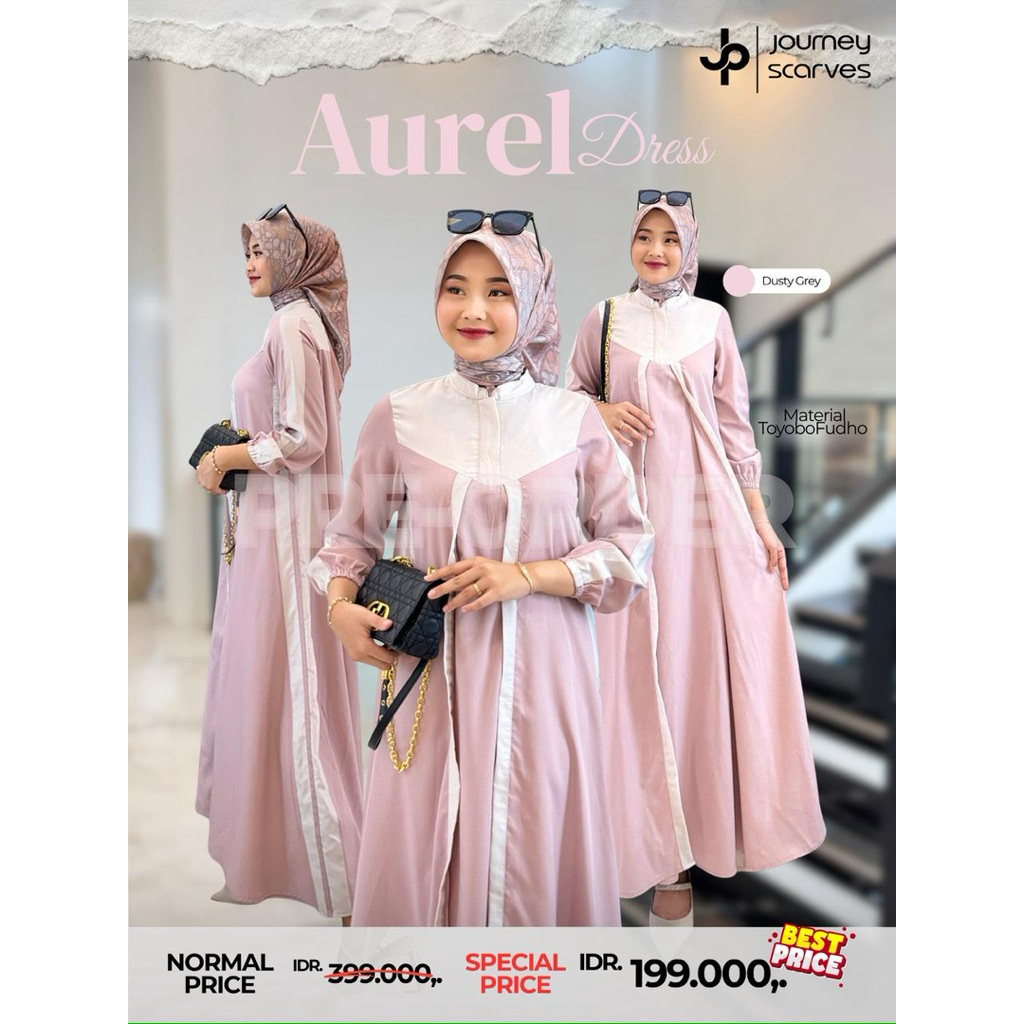 AUREL DRESS BY JOURNEY SCARVES