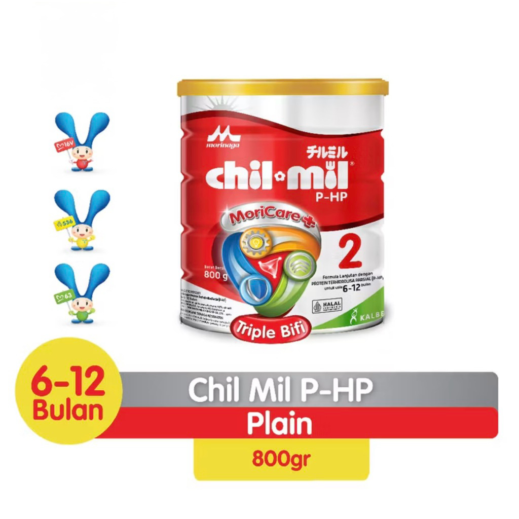 C005 Morinaga Chil Mil PHP untuk usia 6-12 bulan 800 gr