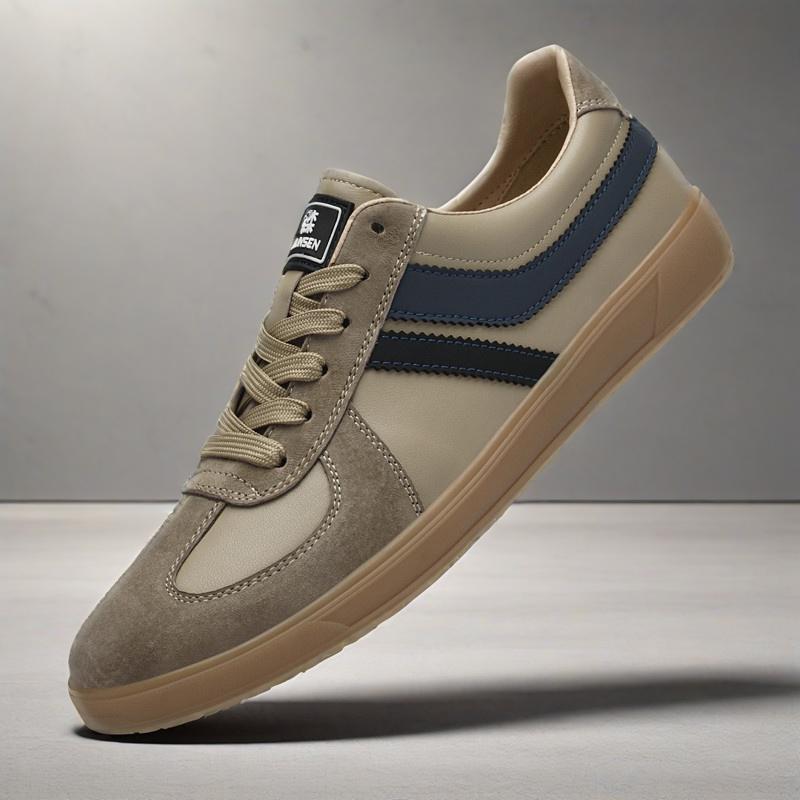 Sepatu Slip On Pria Baru Sneaker Kasual Gaya Korea Trendy Konsep Modis Sepatu Ringan yang Nyaman Unt