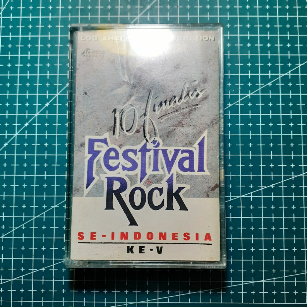 Kaset VA - 10 Finalis Festival Rock Se Indonesia Ke V (Kaisar, Rudal, Power Metal, Andromedha, Kamik