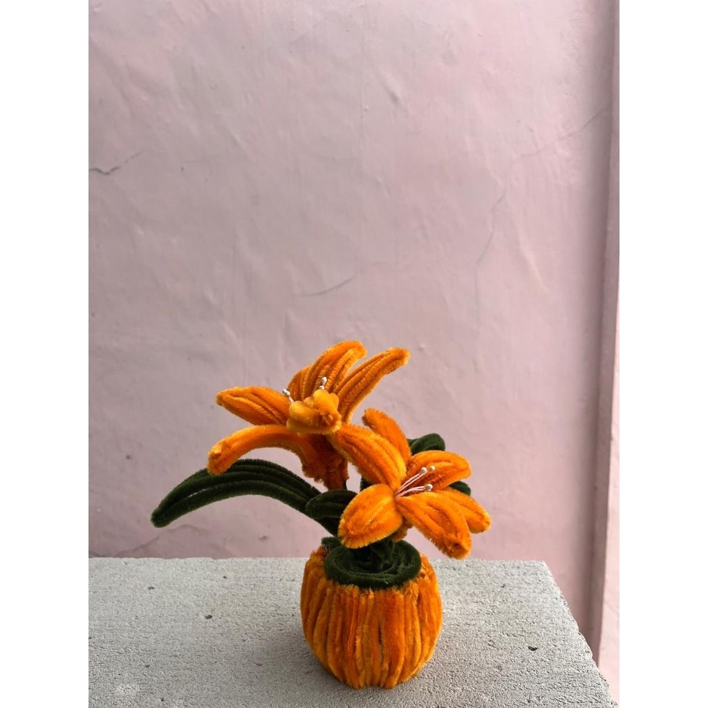 Bunga Hiasan dinding dan ruang tamu