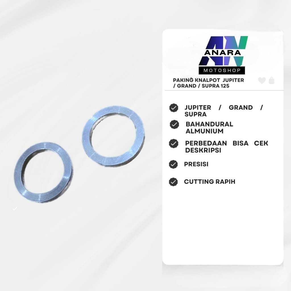 PAKING KNALPOT JUPITER Z PAKING KNALPOT GRAND PAKING KNALPOT SUPRA 125 BAHAN DURAL