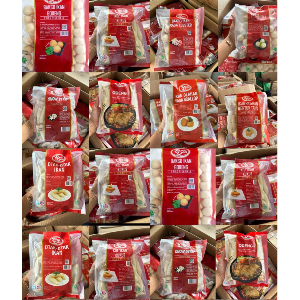 PAK DEN / pakden / otak otak ikan / tofu / scallop / fish bar / bakso ikan / bakso lobster / odeng /