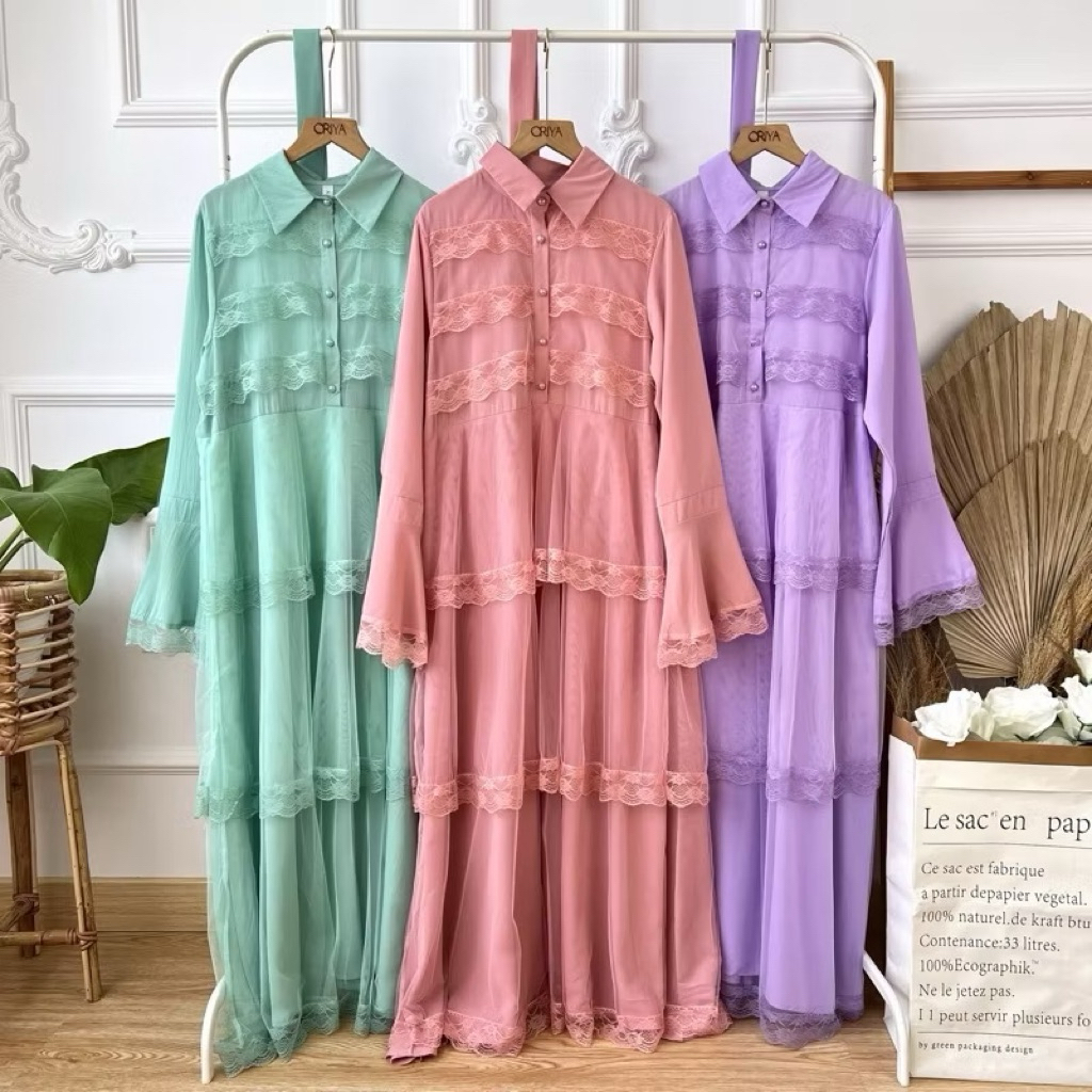 Gamis/Dress Import Syafeena JRY BKK