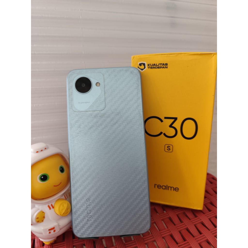 REALME C30S HP SECOND RAM 4/64 GB FULSET TERMURAH