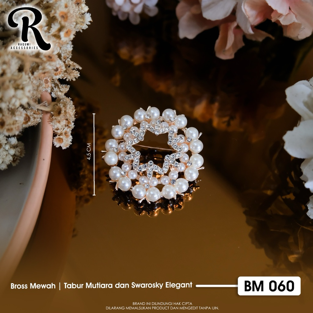 Bross Hijab Aksesoris Bros Hijab Brooch Hijab Bross Kerudung Bross Murah