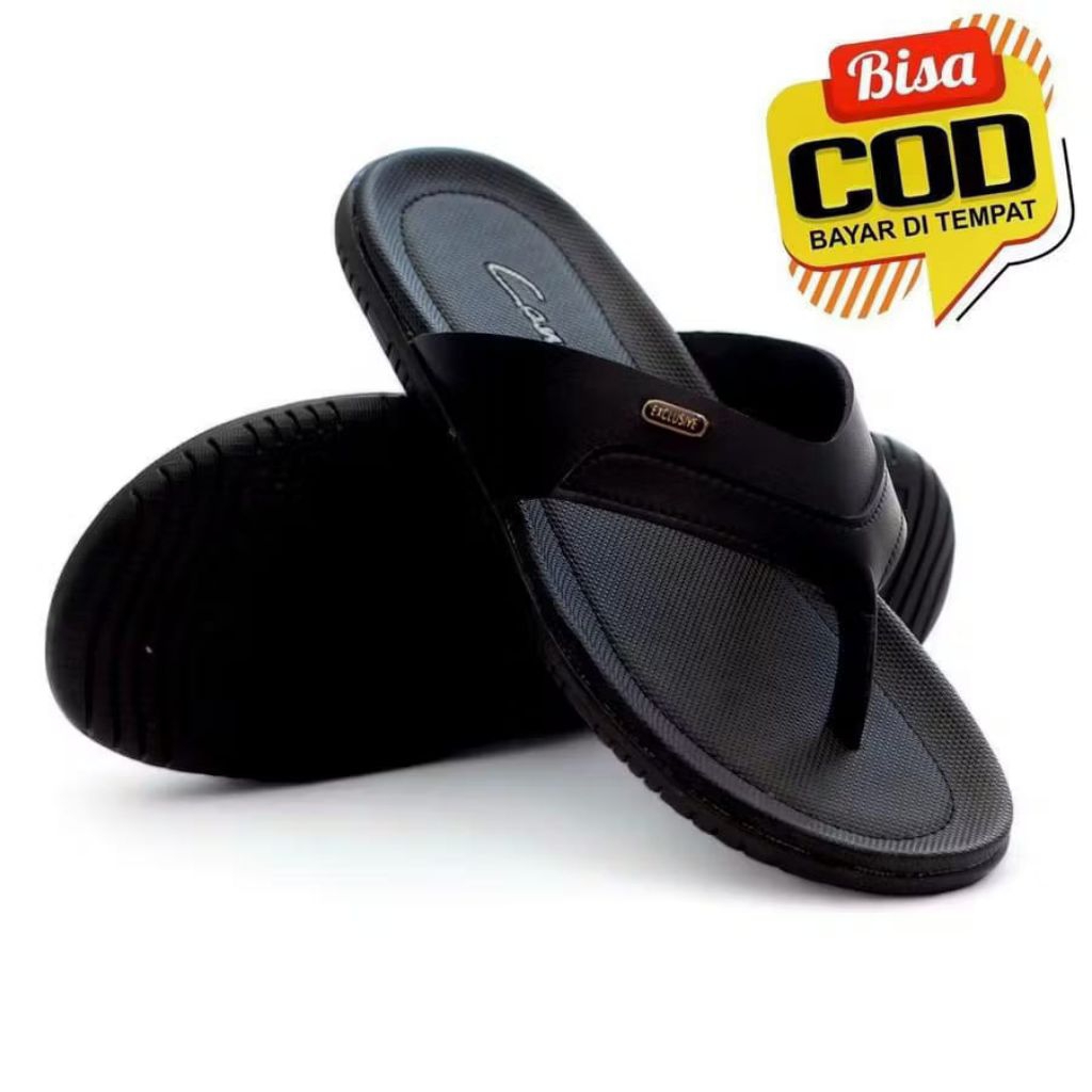 Sandal Kulit Pria Sandal Japit Pria Sandal Carvil pria Viral
