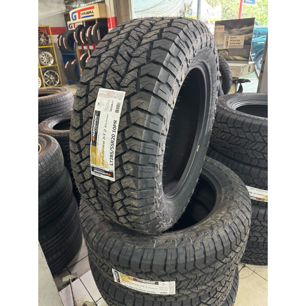 Ban mobil 285/55 r20 Hankook Dynapro AT2 Extreme ukuran 285 55 20 Dynapro AT 2 Extreme size 285/55r2