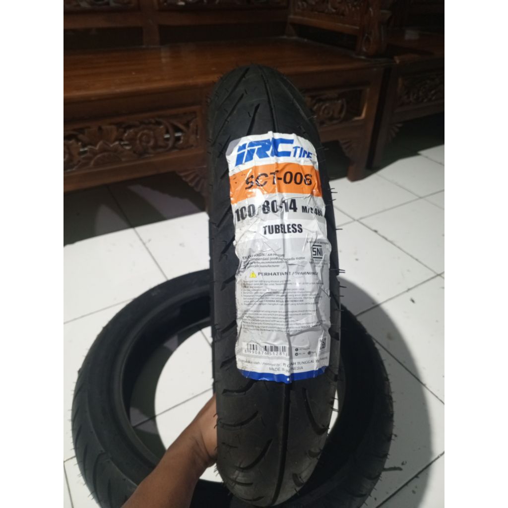 IRC sct 007 120/70-14 & sct 006 100/80-14