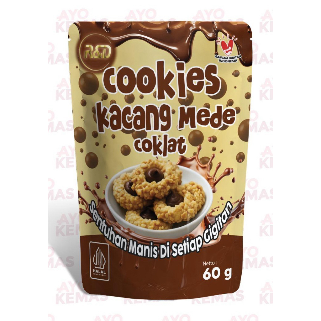 R&D Cookies Kacang Mede Coklat