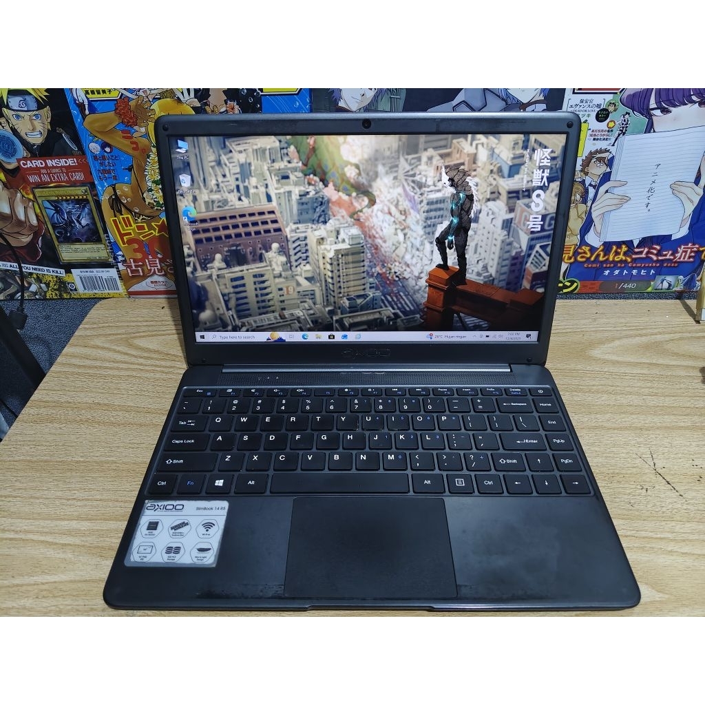 Laptop Axioo slimbook 14 r5 ryzen 5 3500 ram 8 SSD 256