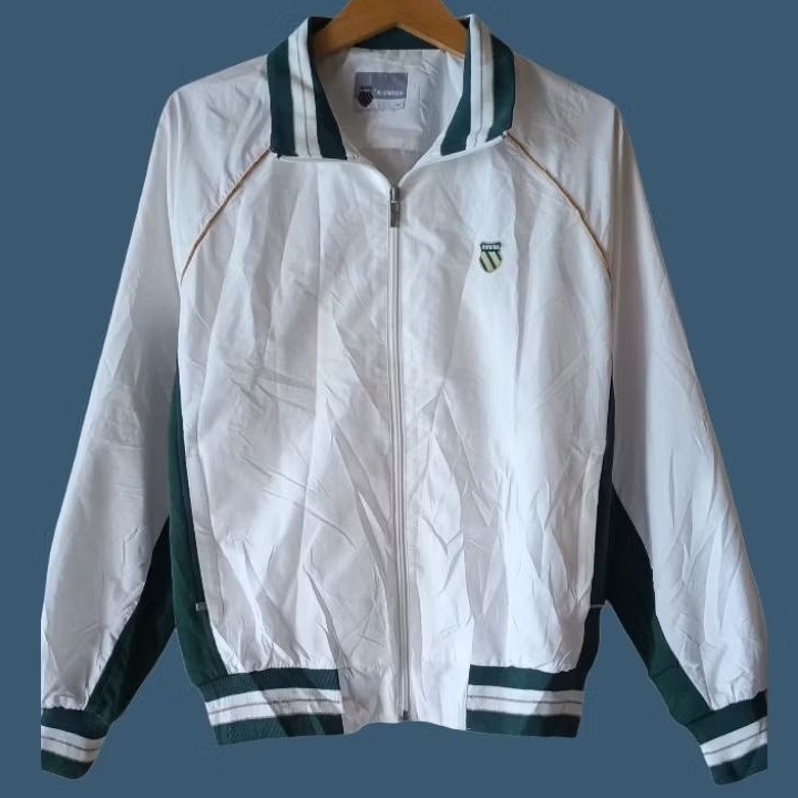 jacket varsity kswiss, varsity jacket kswiss second, k-swiss varsity, jacket threecolor