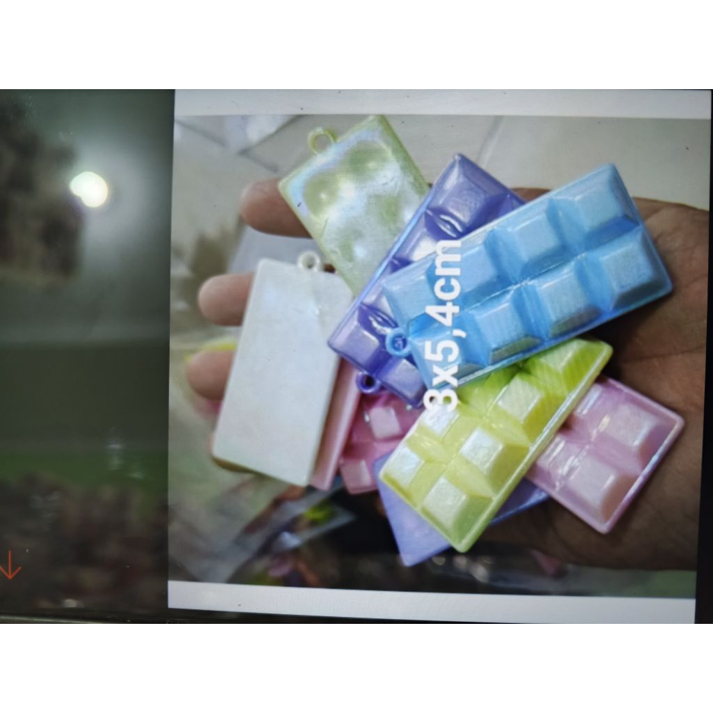 mute manik coklat susu/pastel kilap AB (50gram)