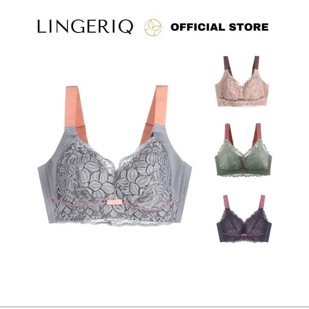 (BRA81) Push up Bra JUMBO Premium tanpa kawat busa tipis tali bisa di adjust 5 pengkait Bh Basic