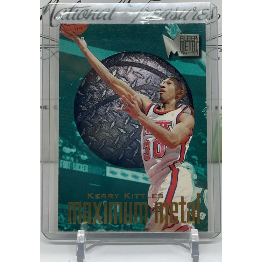 KARTU BASKET NATIONAL TREASURES MAXIMUM METAL KERRY KITTLES #13