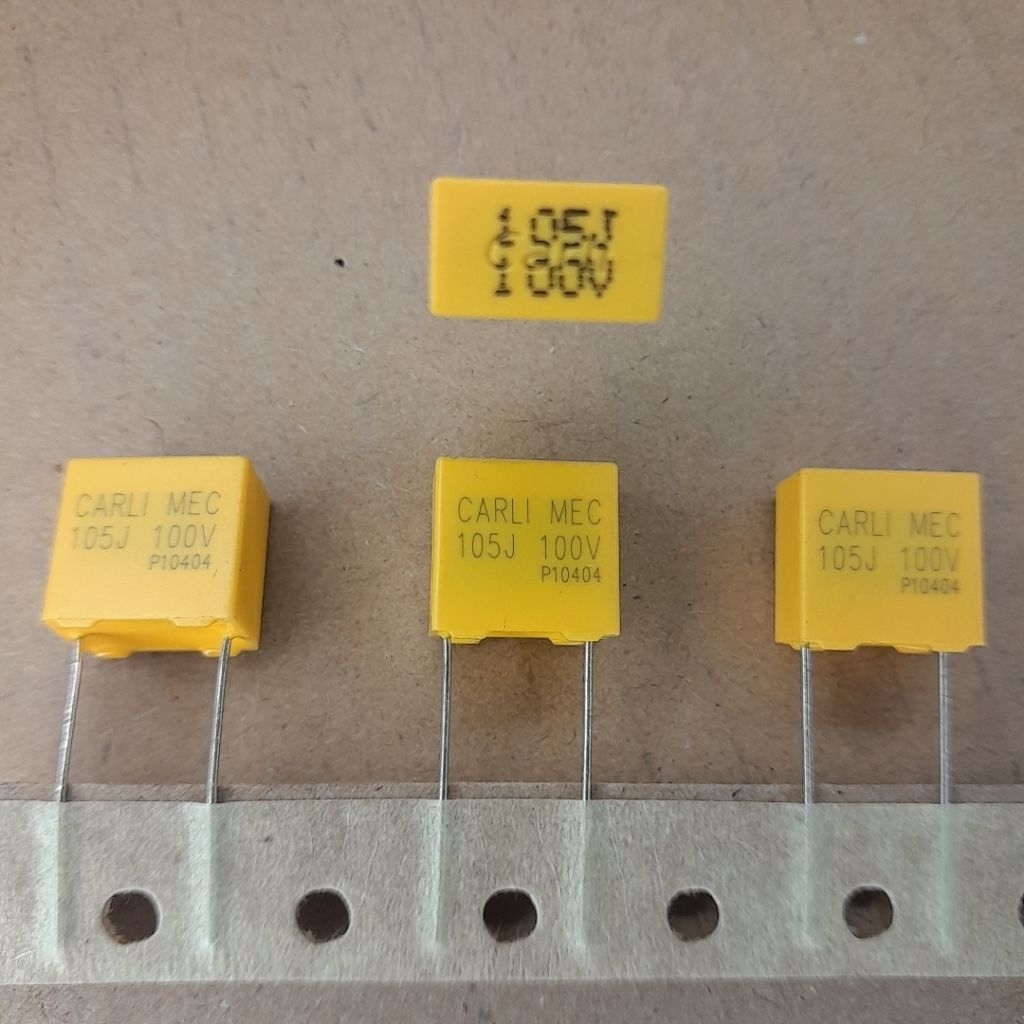 MKM 105J 100V MKM 105 100V KUNING ORIGINAL CARLI ROLL 1BIJI