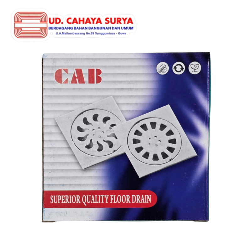 Saringan Got CAB / CAB Floor Drain Stainless Steel / Floor Drain Stainless