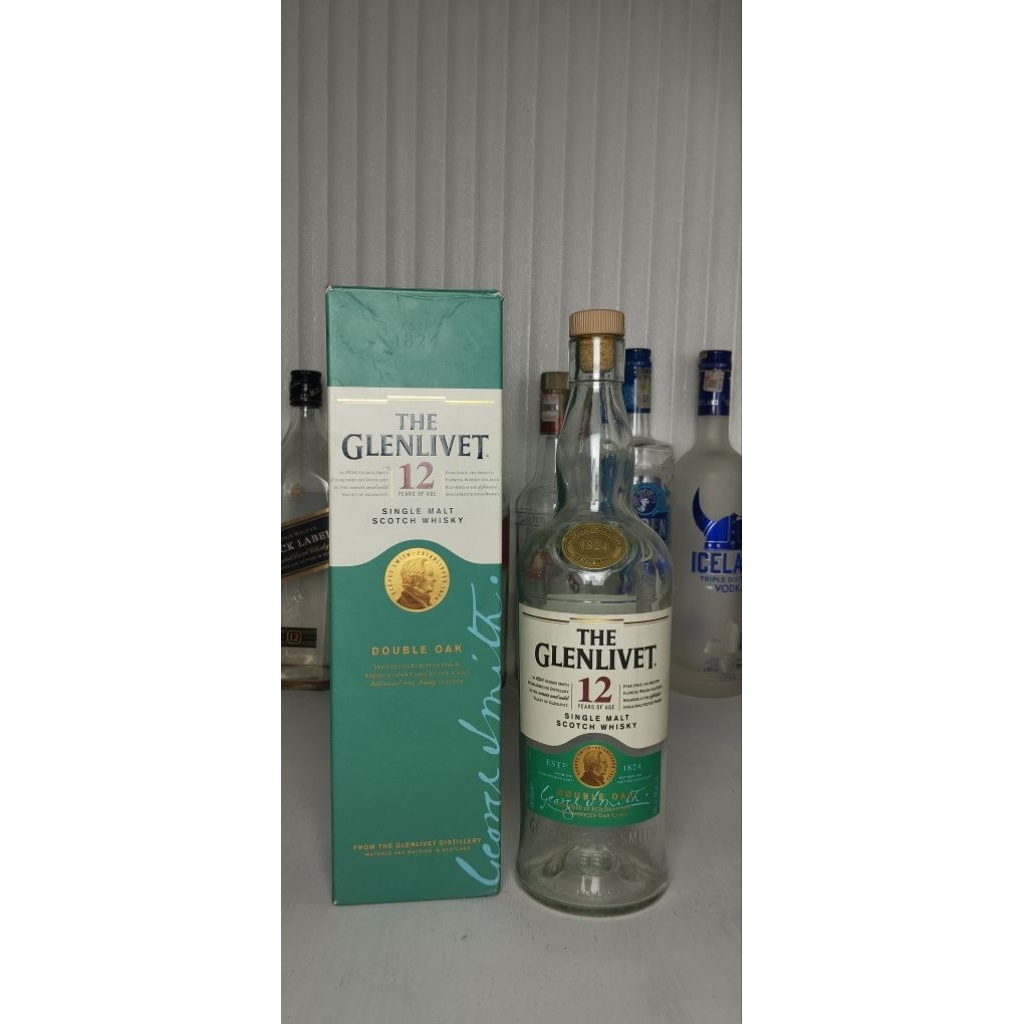 Botol Hias THE GLENLIVET Koleksi Pajangan Hiasan Dinding Murah