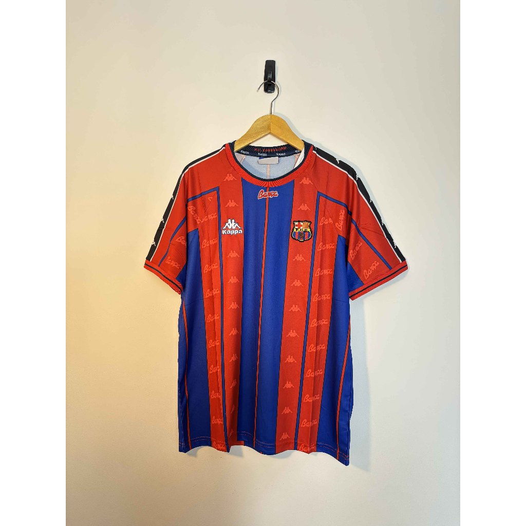 Barcelona Home 1997–1998 – LUIS ENRIQUE 21 (Size L)