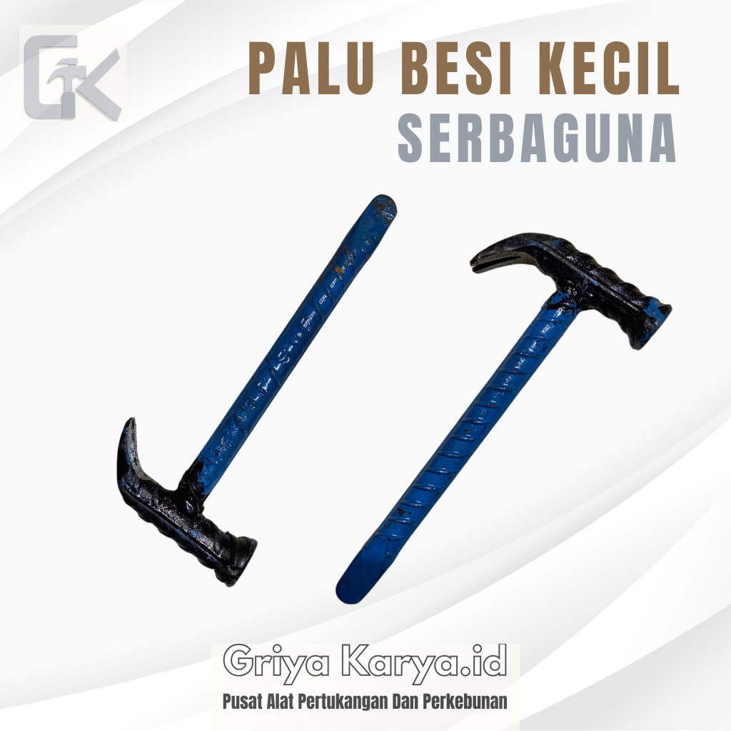 Palu Kambing  Gagang Besi Anti Ulir  Pecah / Palu Besi Ulir / Palu Kecil