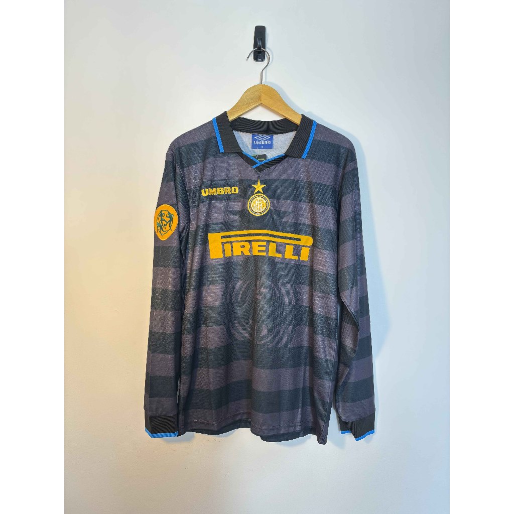 Jersey Long Sleeve Inter Milan Away 1997–1998 – Size L