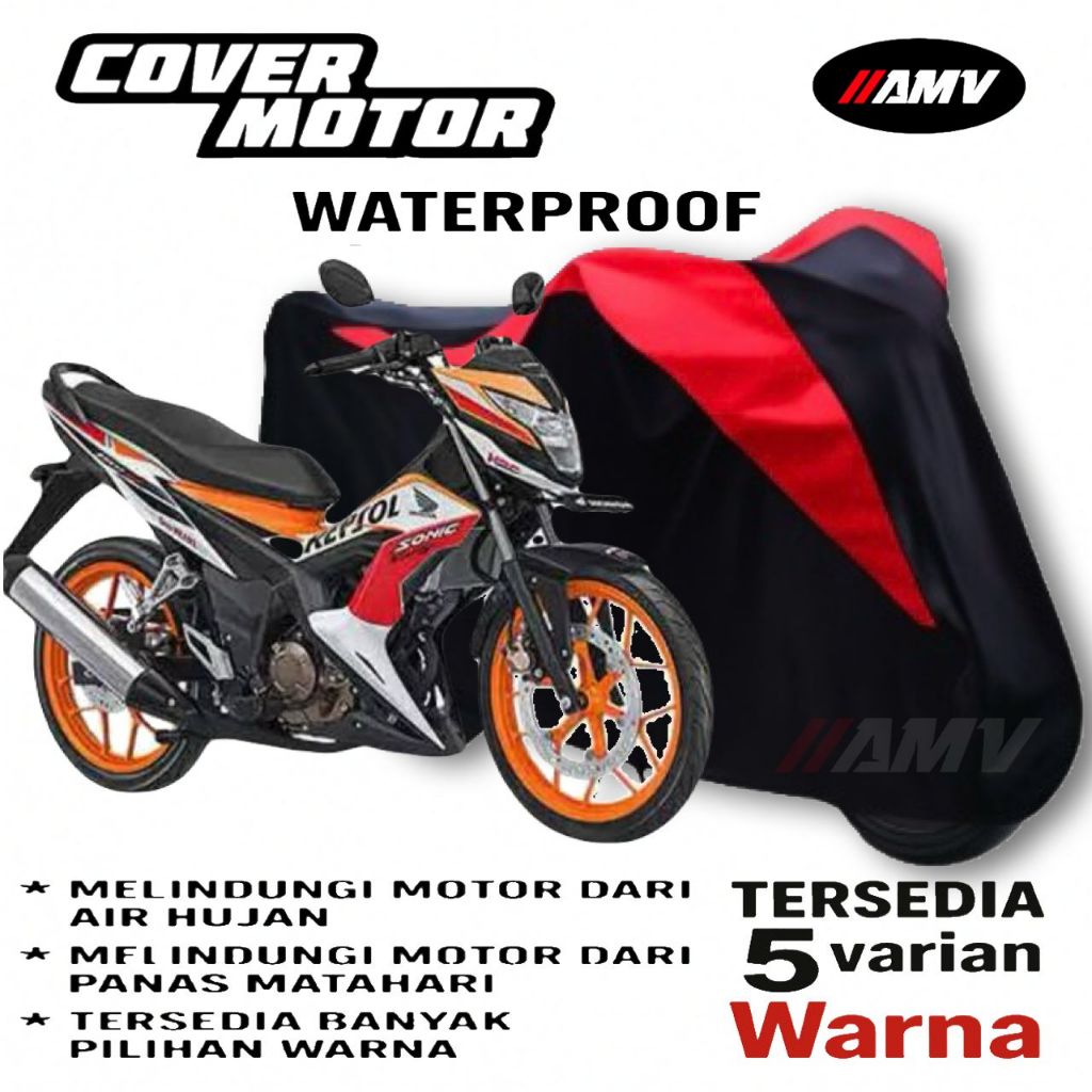 Sarung Motor Honda Sonic 150R / Cover Motor Sonic 150R