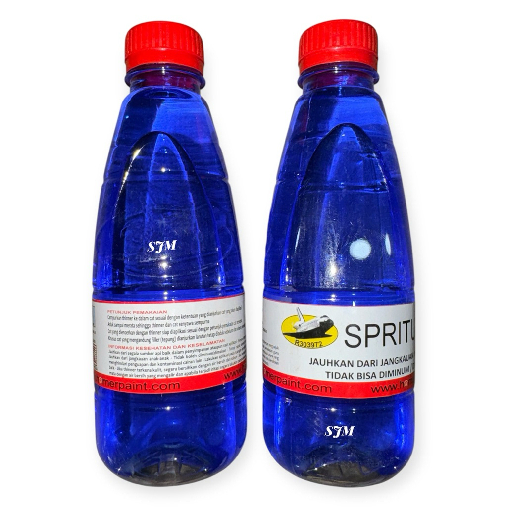 Spiritus Botol 500ml Biru Putih Pesawat Kualitas Bagus