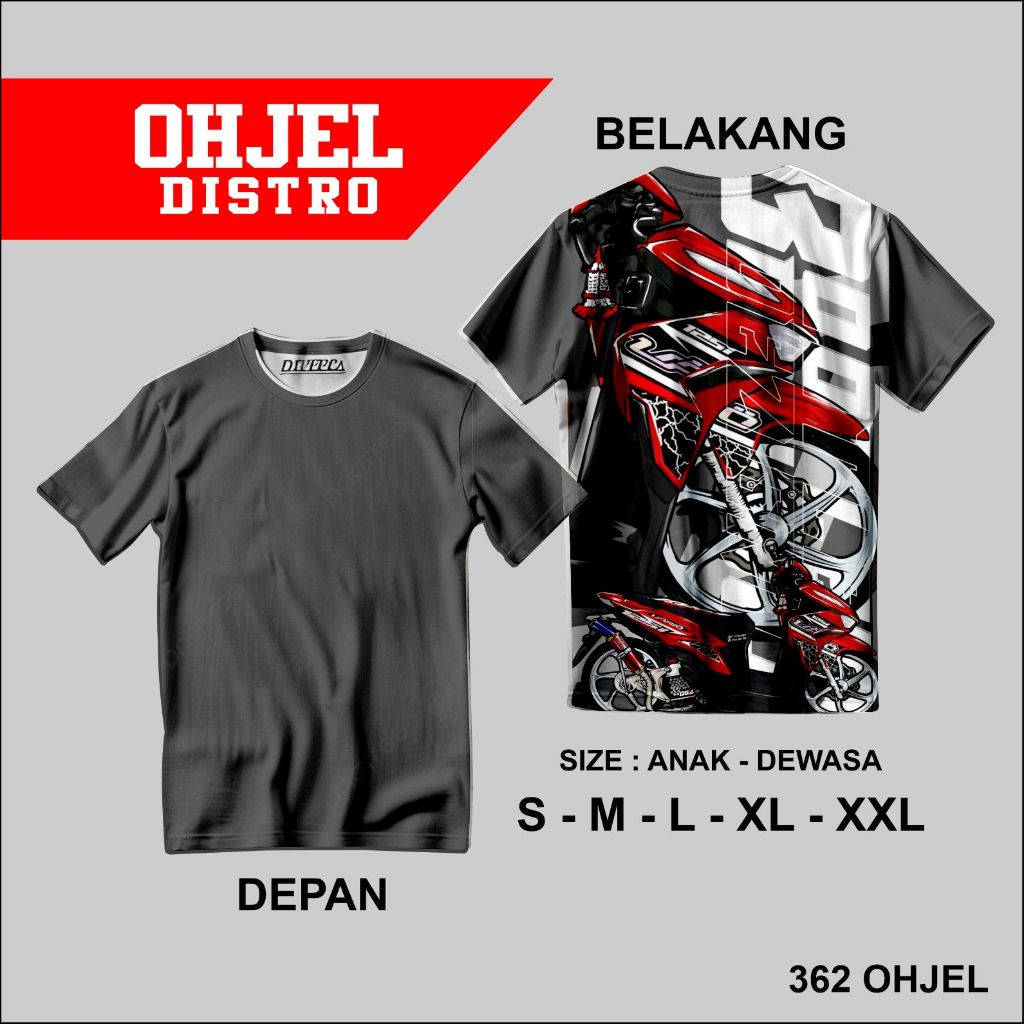 KAOS DISTRO KEREN | BABY LOOK | VARIO 125