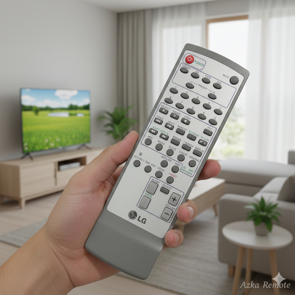 REMOTE REMOT DVD TAPE COMPO LG ORIGINAL ASLI