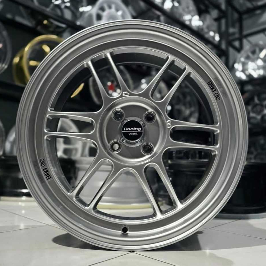 velg mobil r17 pcd 4x100 ENKEI RPF1 LEBAR 7,5 ET 40 velg racing ring 17 Fronx jazz yaris Raize vios 