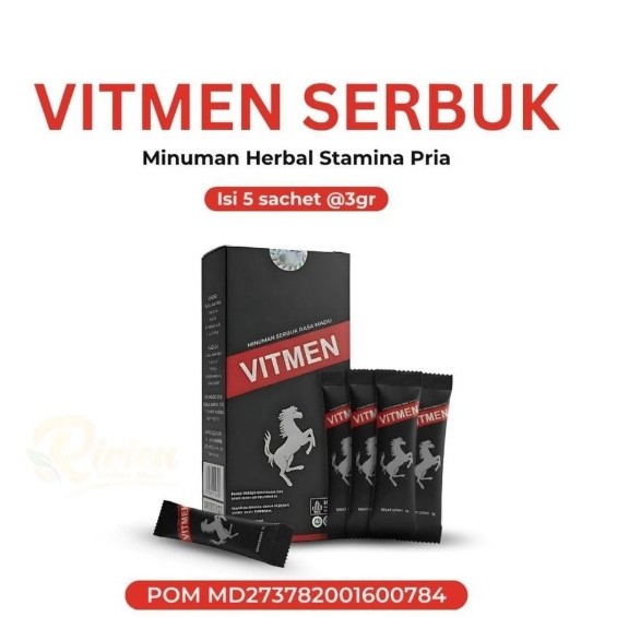VITMEN Herbal Performance – Suplemen Stamina & Vitalitas