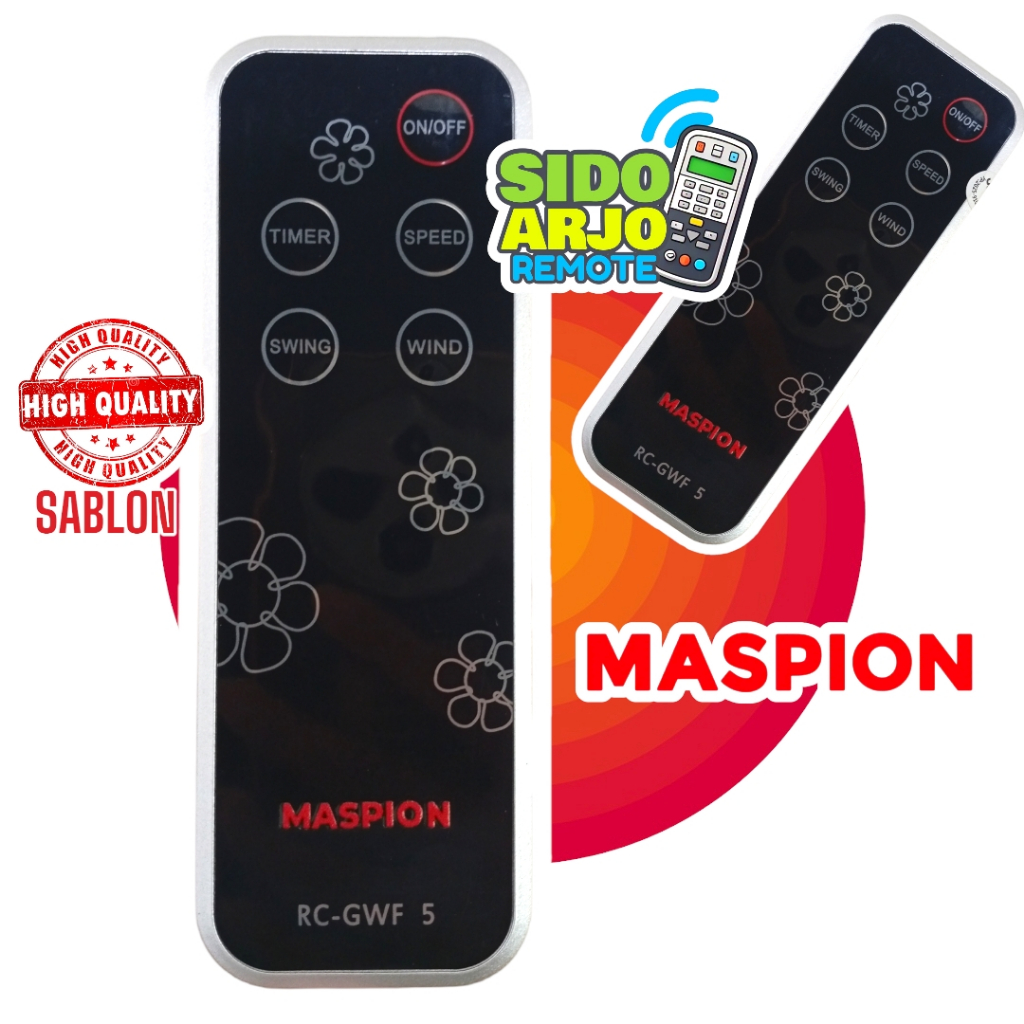 Remote Kontrol Kipas Angin Maspion