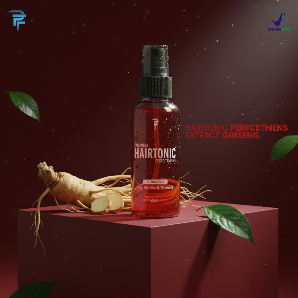 HAIRTONIC EXTRA GINGSENG MEMPERKUAT AKAR RAMBUT PERFECTMENS MENUTRISI RAMBUT (HTG-01)