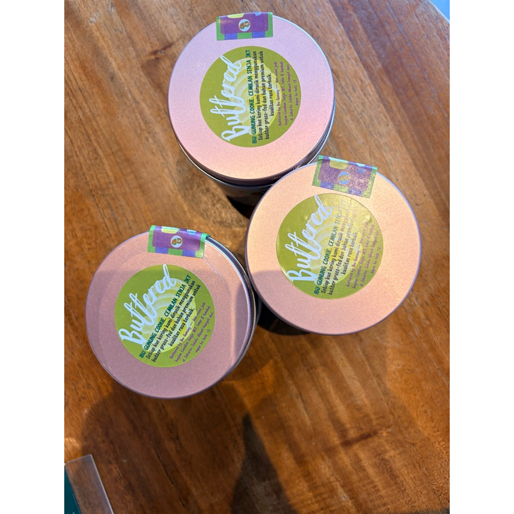 HOLIDAY SEASON MENU - 300GR BUTTERED COOKIES