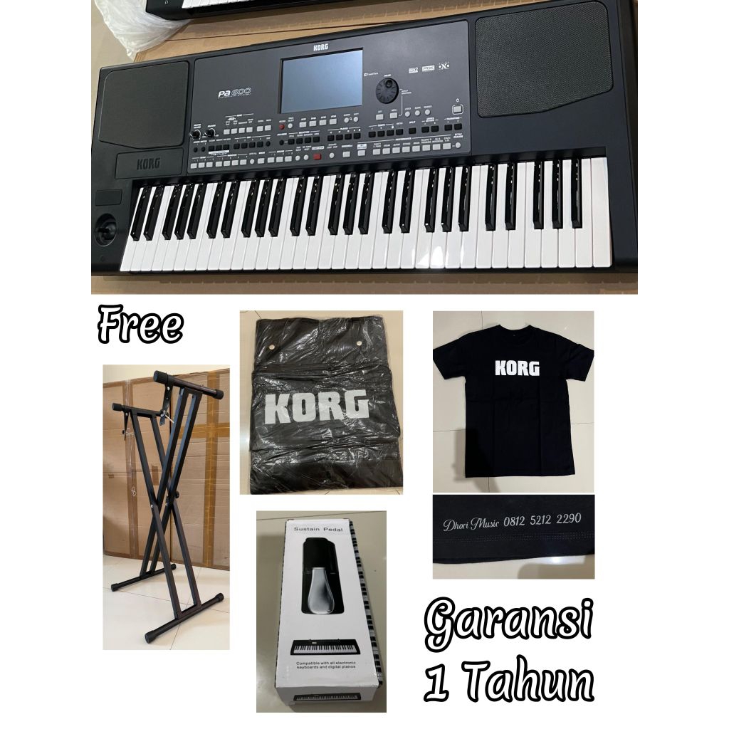 KORG PA 600 IDN V2 SMI baru