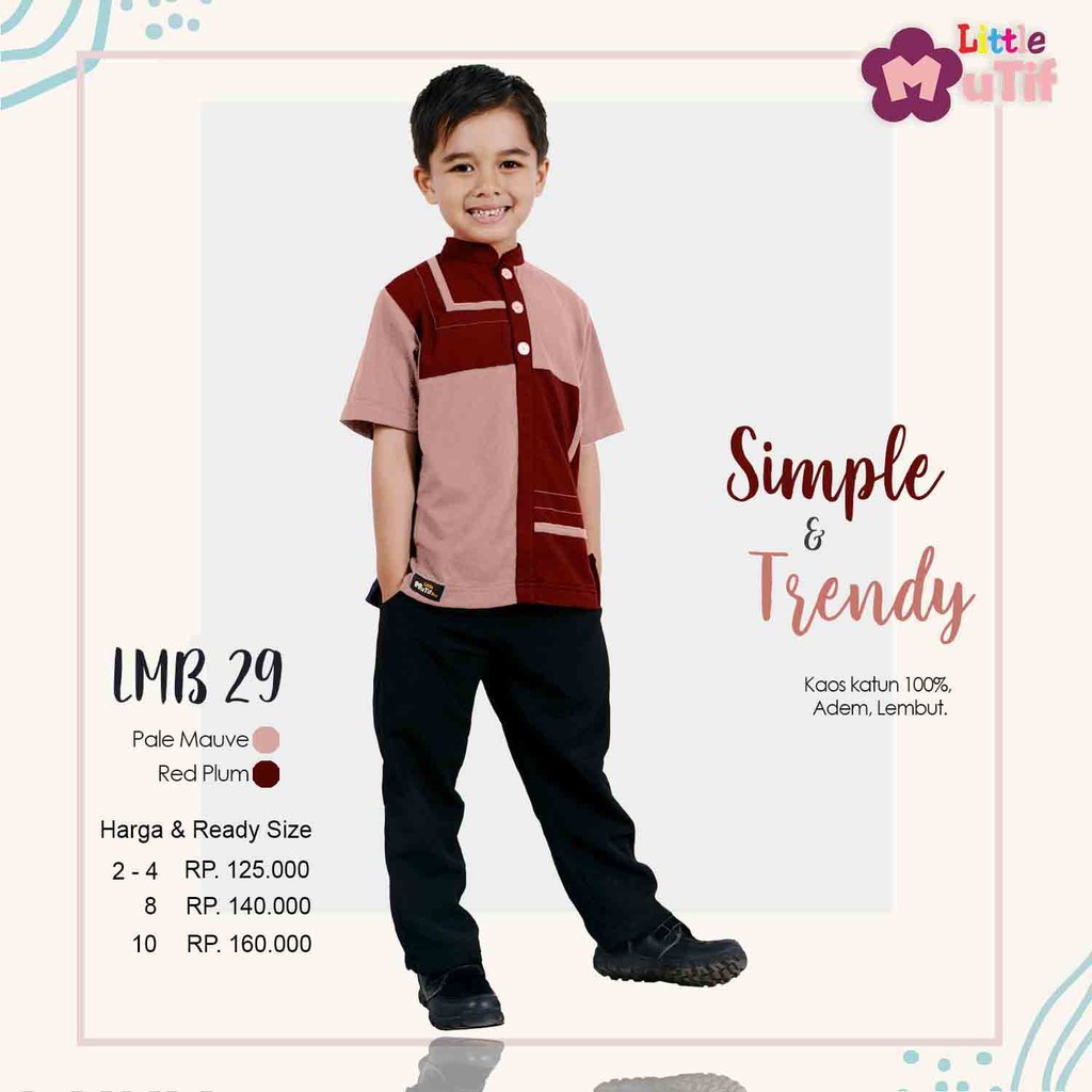 KAOS ANAK MUTIF / KAOS ANAK MUTIF