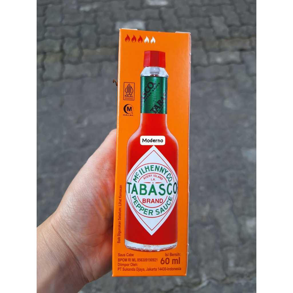 Tabasco 60ml - Tabasco pepper sauce 60ml