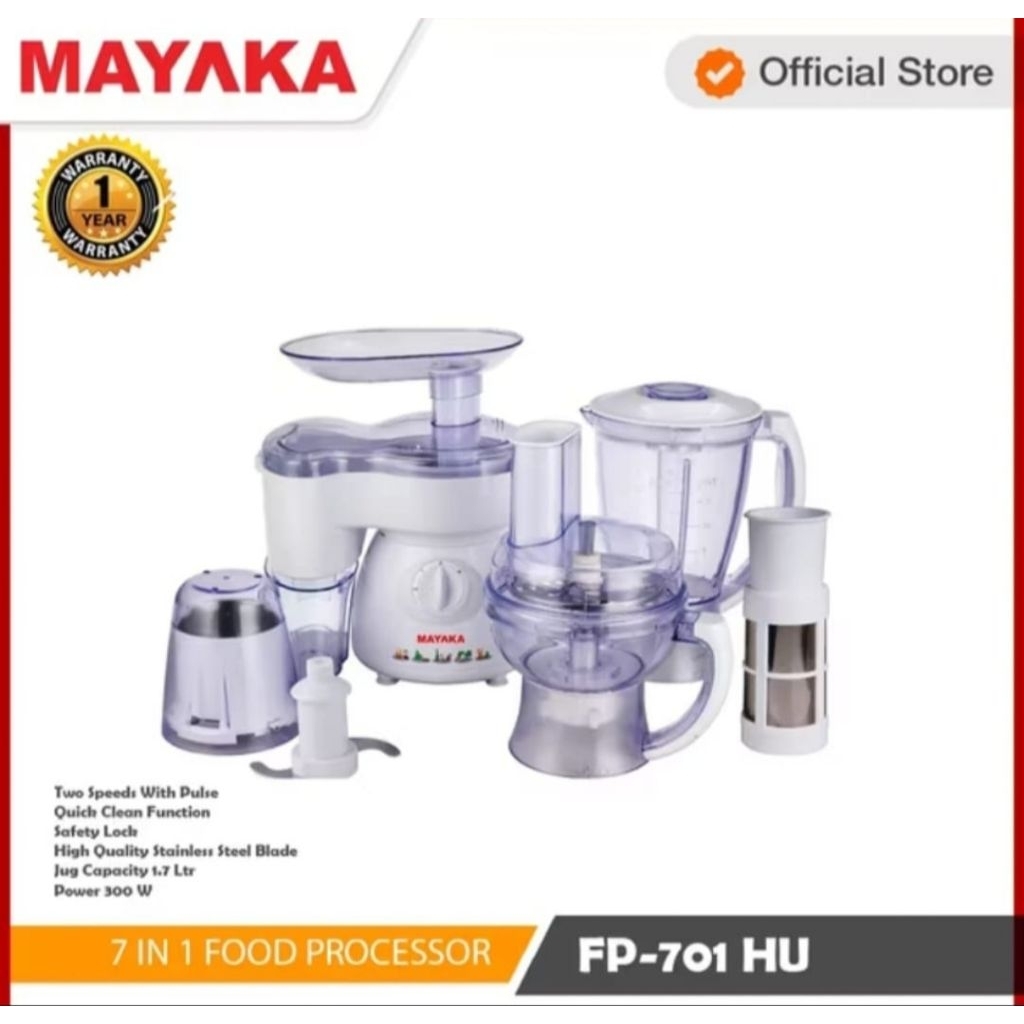 Blender / Mayaka Food Processor/ Food Processor / Blender multi fungsi 7 in 1 FP-701 HU