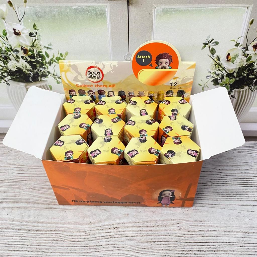 MAINAN MISTERY HIPPERS DEMON SLAYER MN-2135 / Blind Box 1 PCS Misteri Hipers Demon Slayer Banyak Var