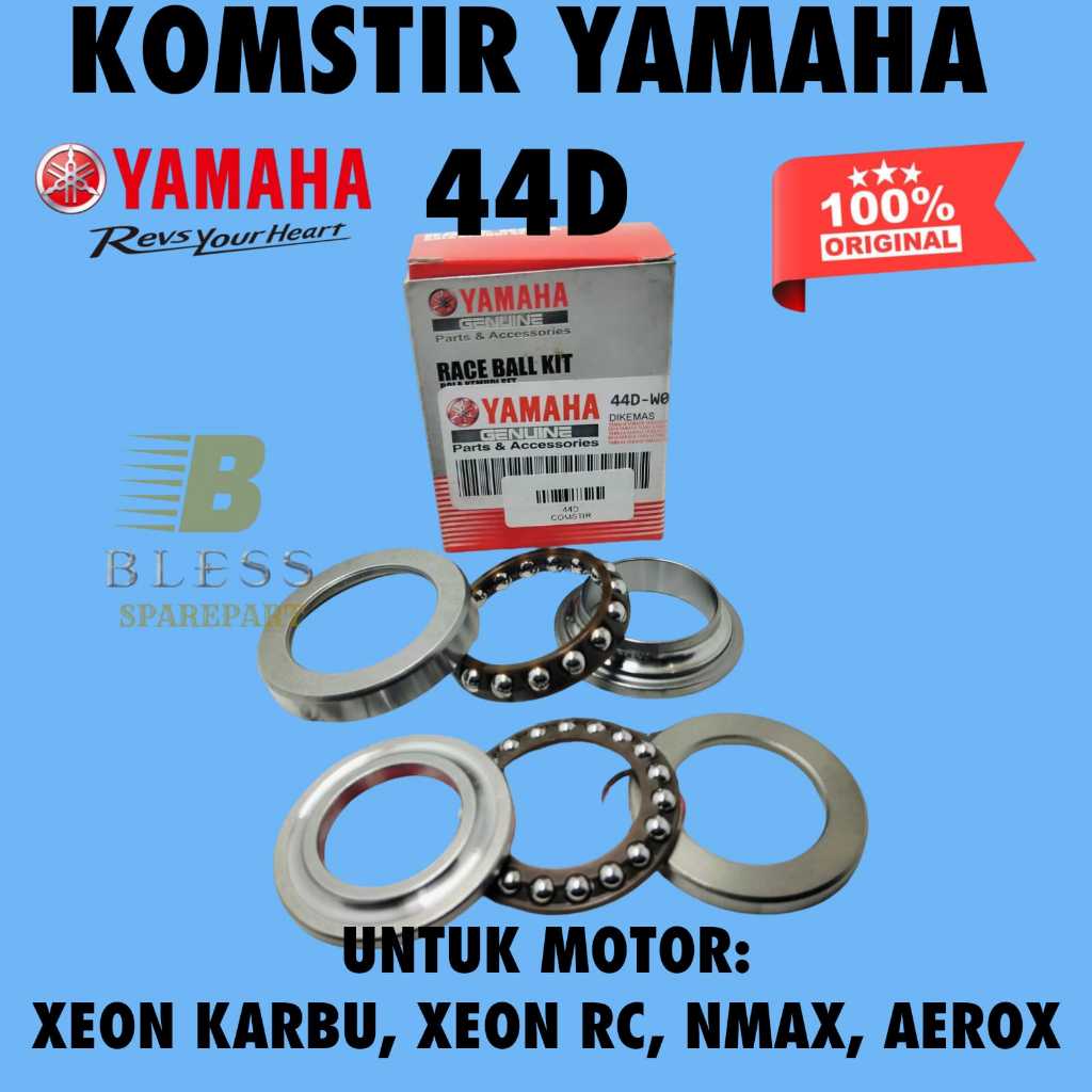 KOMSTIR YAMAHA KODE-44D ASLI ORIGINAL COMSTIR YAMAHA XEON/NMAX/XEON RC KUALITAS PRESISI ORIGINAL YPG