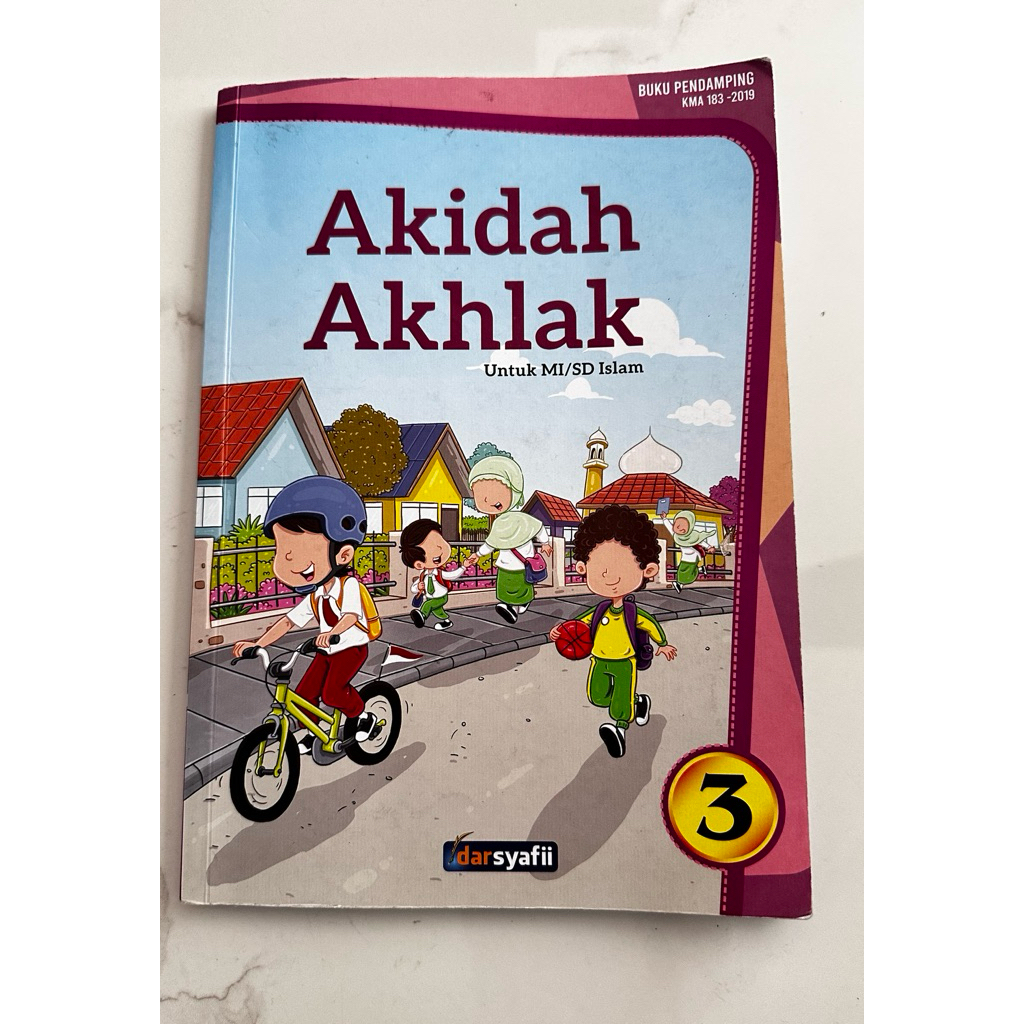 Darsyafii  : Akidah Akhlak kelas 3 (Preloved )