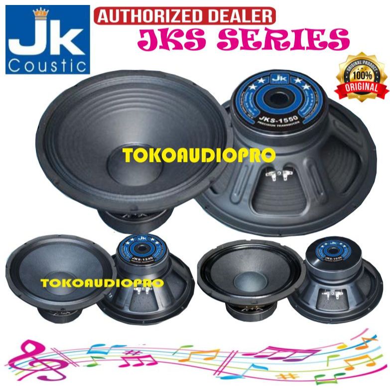 Speaker Component JK Coustic  JKS1550 / JKS1240 JKS1030 Speaker Komponen  JKS-1550 / JKS-1240 JKS-10
