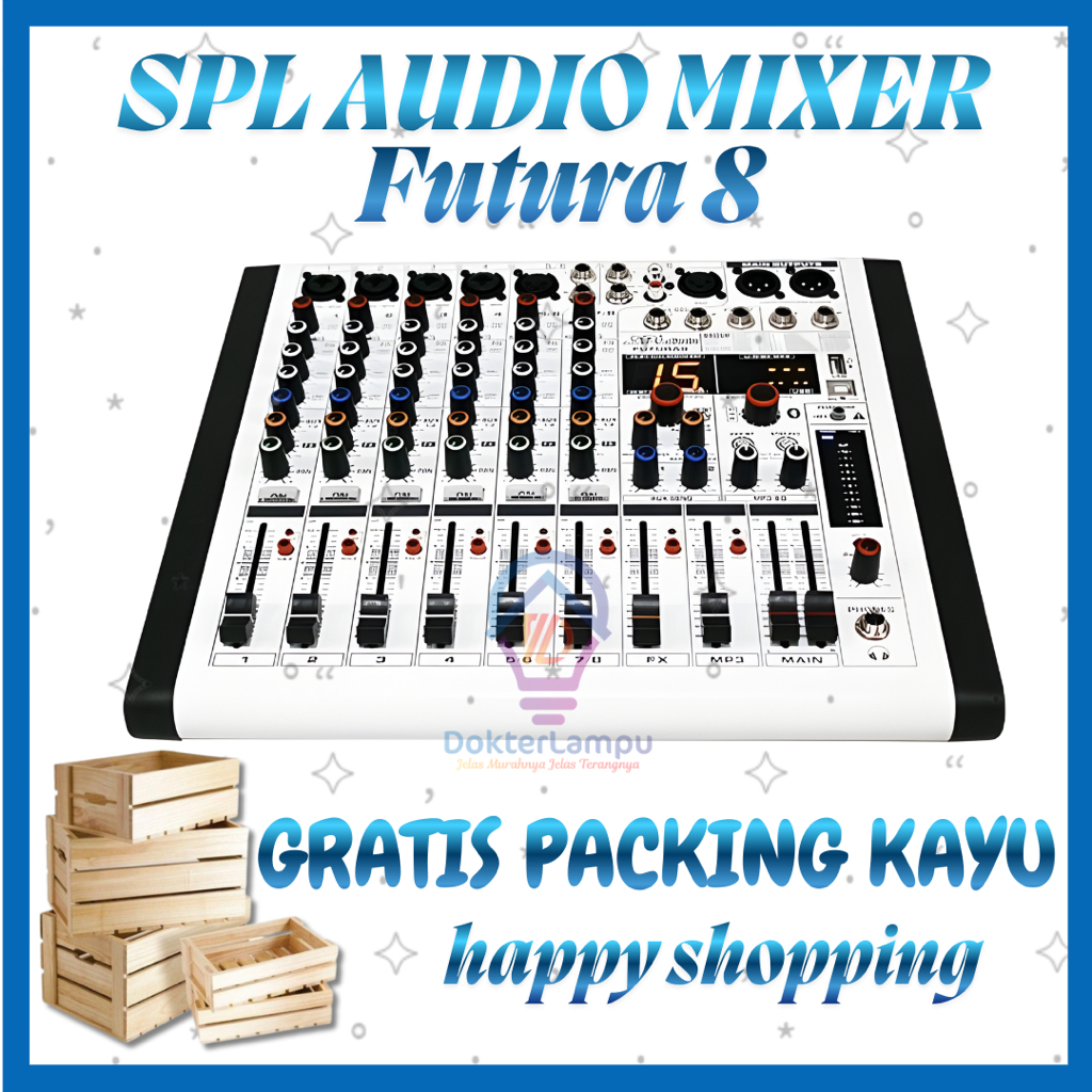 Mixer 8 Channel SPL Audio tipe Futura 8
