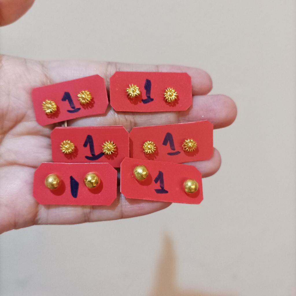 anting 1 gram emas LM 24k 99.99%