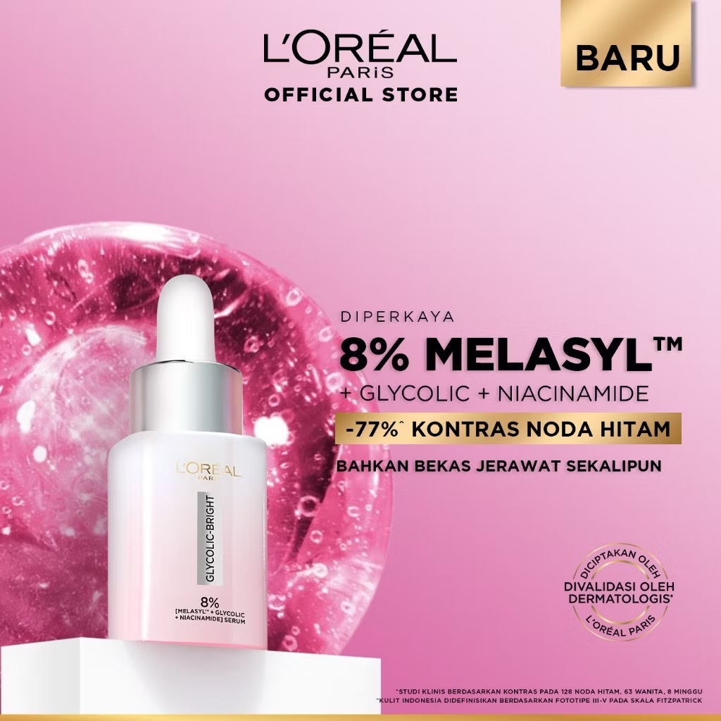 Loreal Glycolic Bright Serum 15ml
