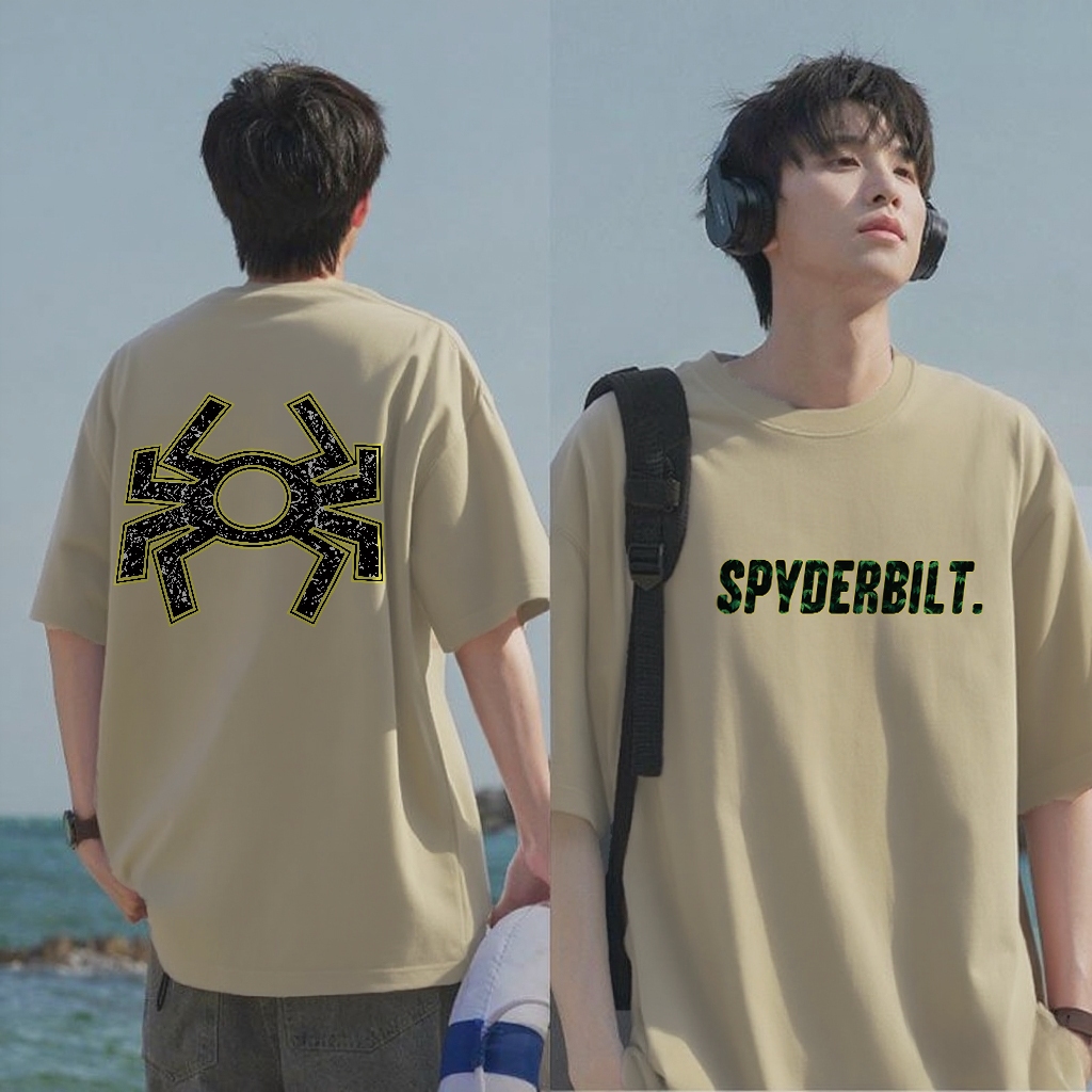 PUERTO Tshirt Oversize Baju Kaos Pria Distro Original 100% Tebal SPYDERBILT Kaos Pria Keren Kece Kat