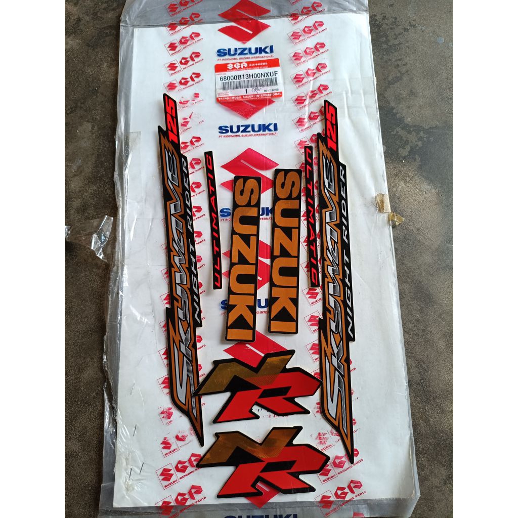 striping suzuki skywave 125 NR 1, original SGP