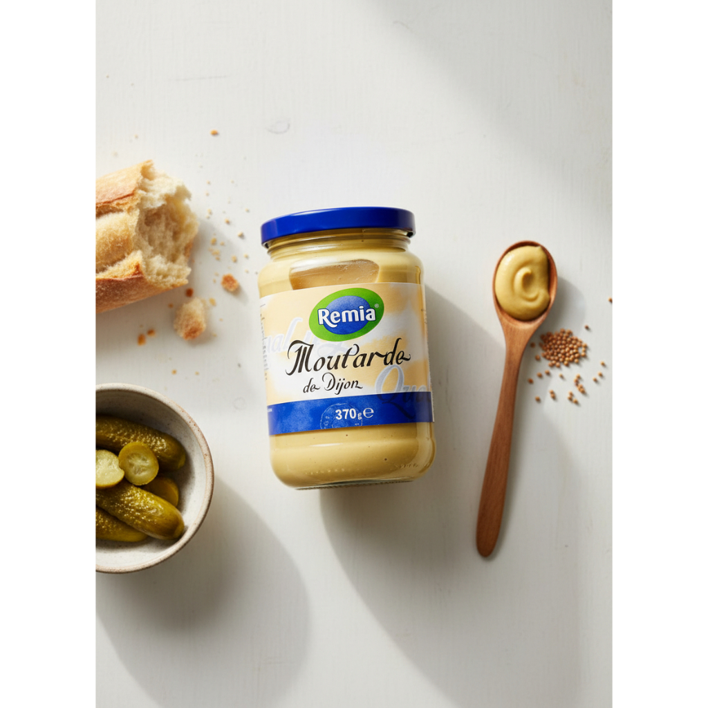 Remia Mustard Dijon Mustard 370 gram  / Remia Dijon Mustard 370 gr