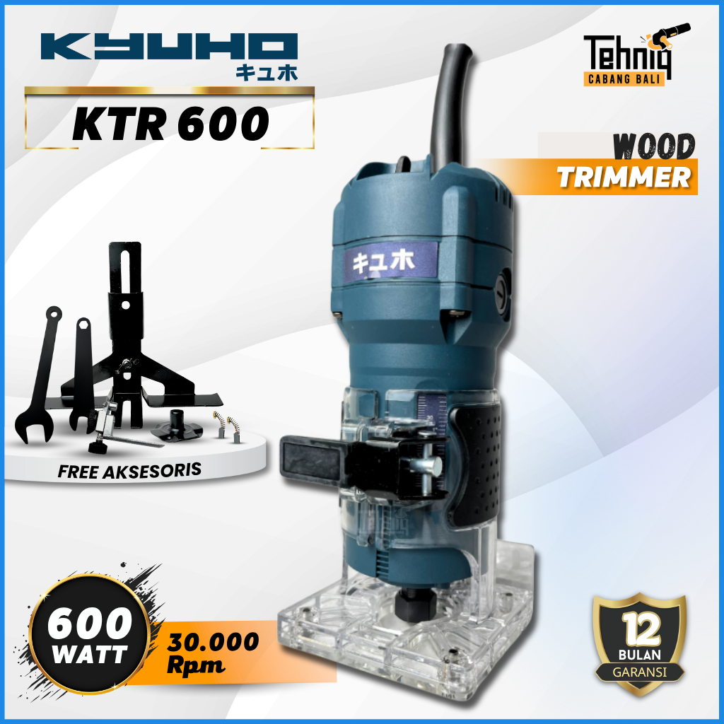 KYUHO KTR600 Router / Mesin Trimmer / Profil Kayu